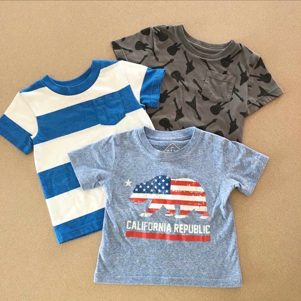 T-shirt Bundle 12-18 Months