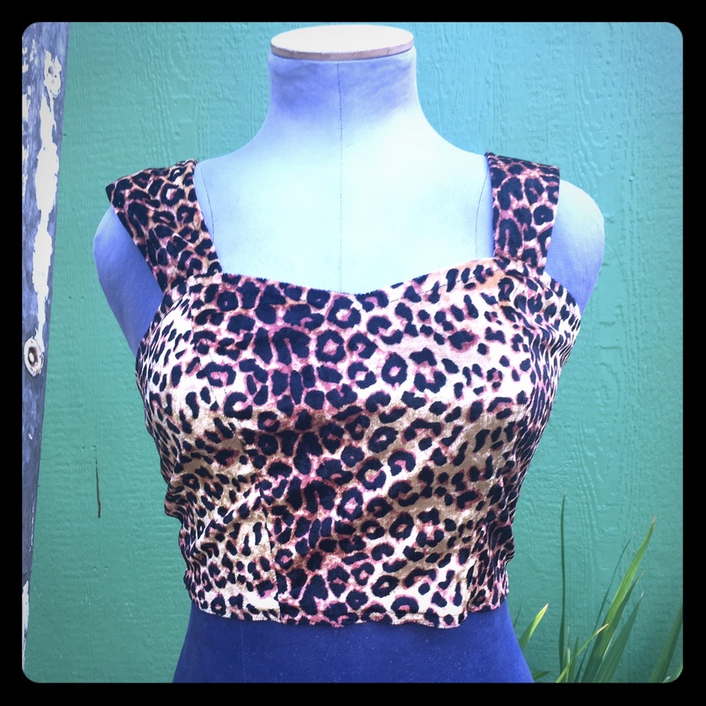 Leopard print Bralette by Native Eye Los Angeles