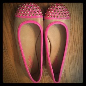 Candies studded flats