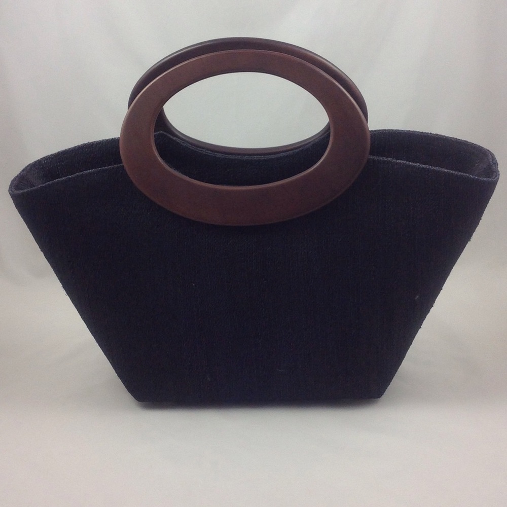 Handmade Indonesian structured bag