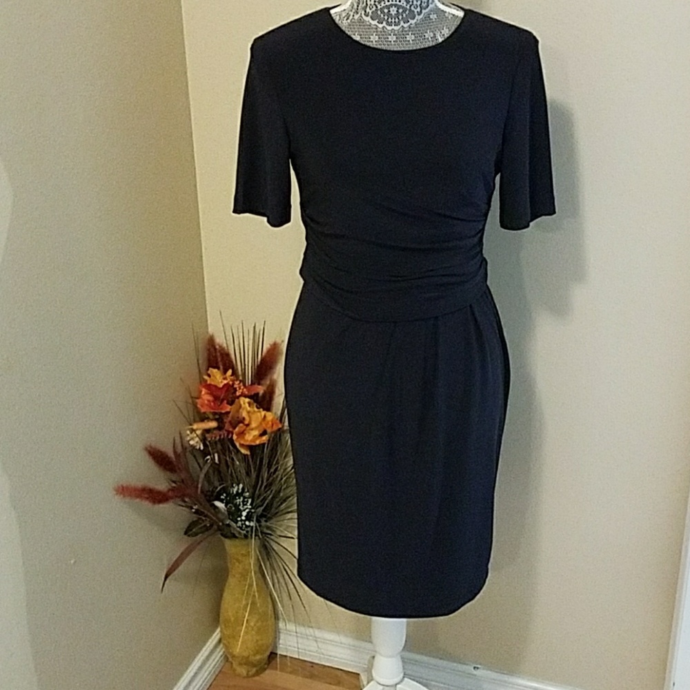 Jones New York deep blue dress