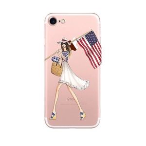 AMERICAN GIRL IPHONE 7 7 PLUS CASE🇺🇸