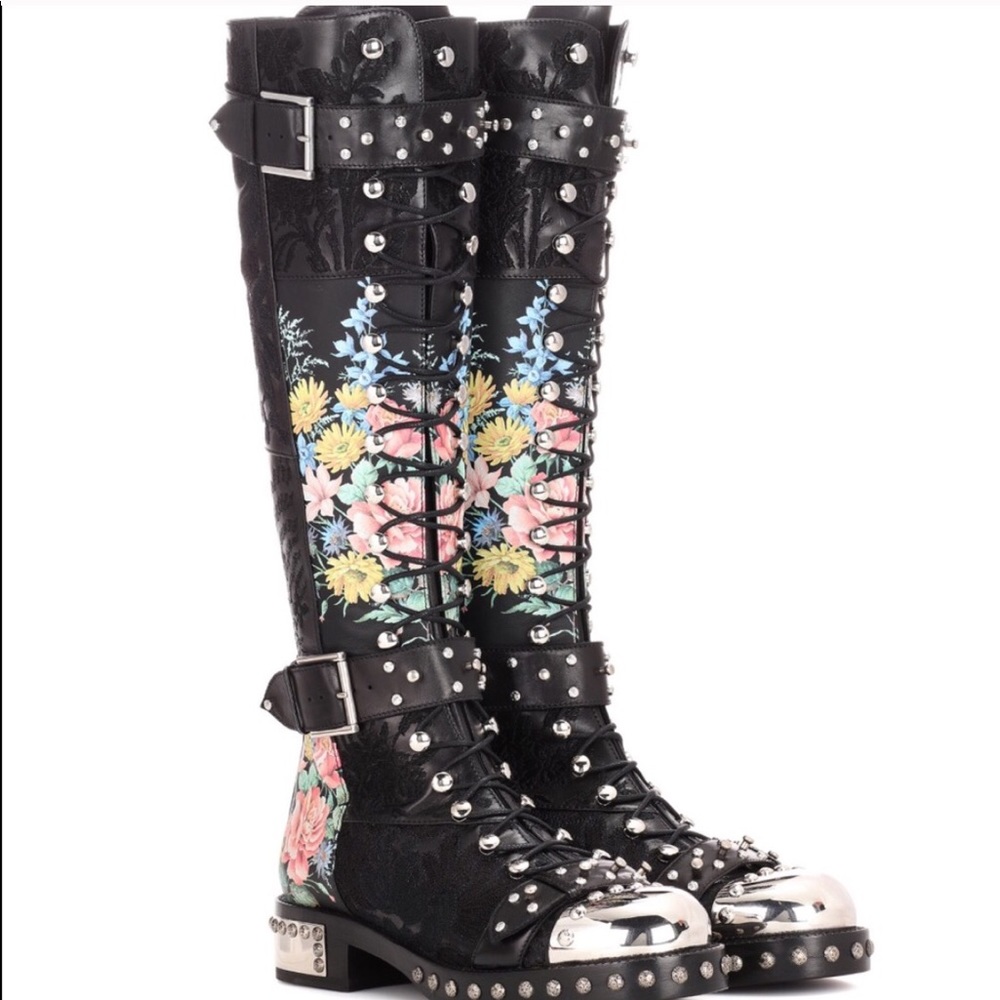 ISO Alexander McQueen Embellished Boots