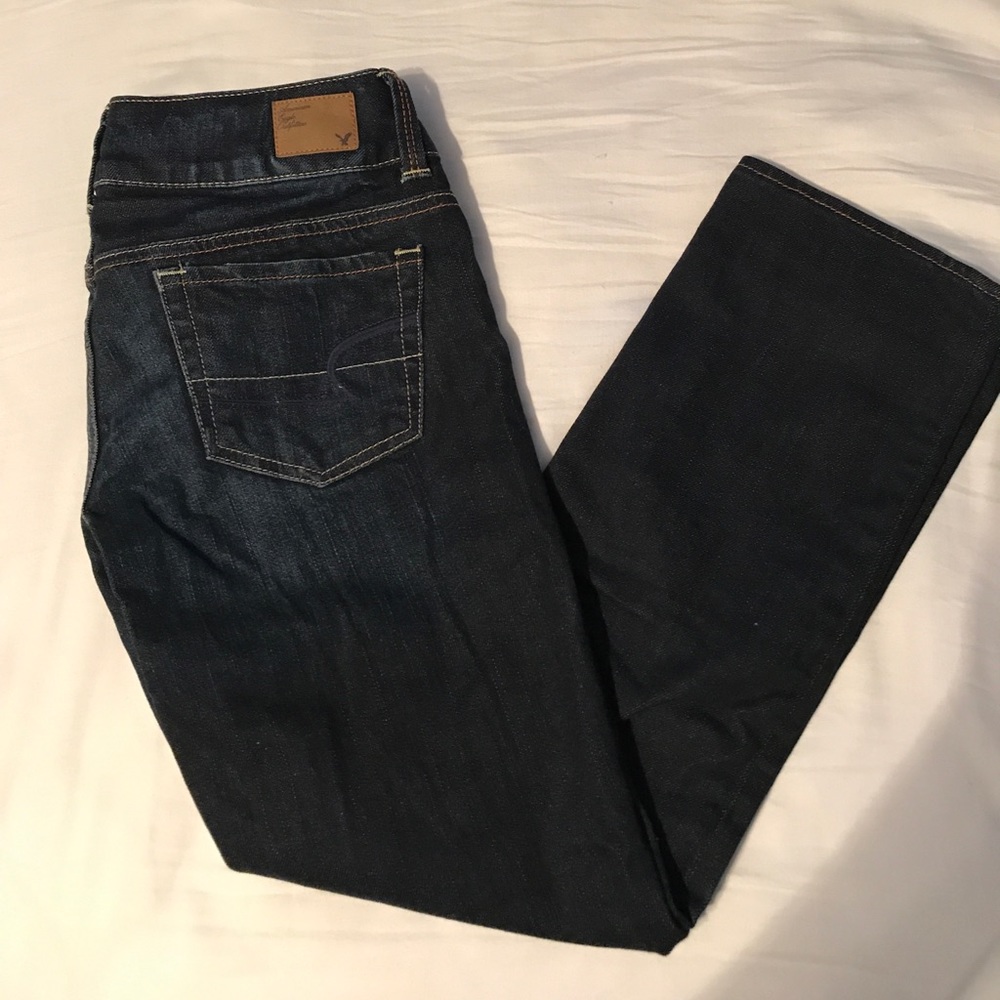 American Eagle jean capri's