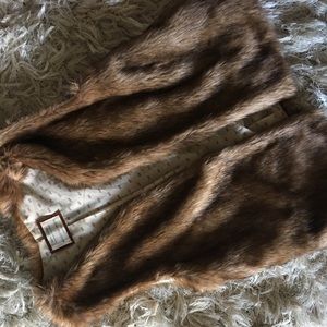 Zara fur vest