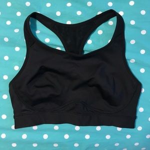 Black Sports Bra