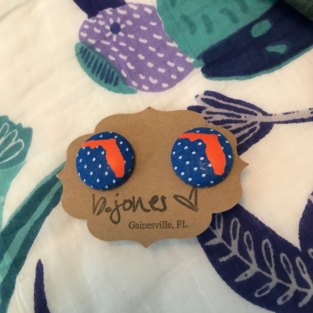 Gator earrings