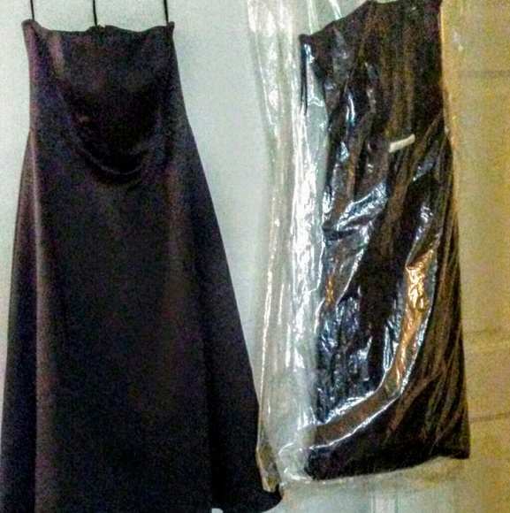Dresses & Skirts - 2 black tea dresses size 8