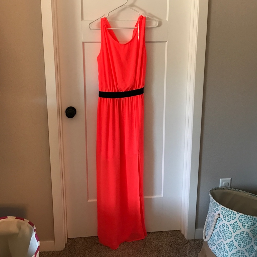 Neon sundress.