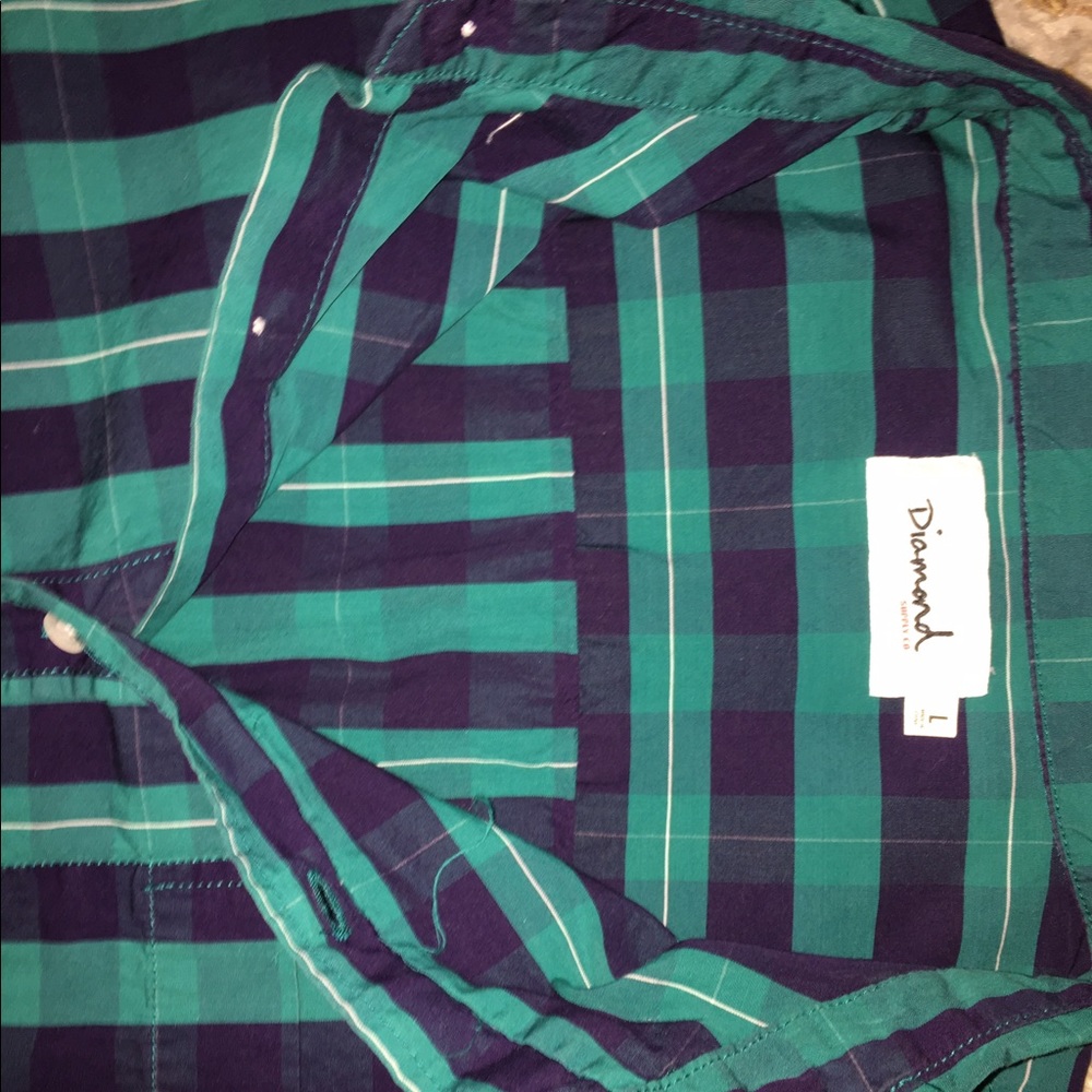 Diamond Supply Co. "Bundy" S/S Button-up