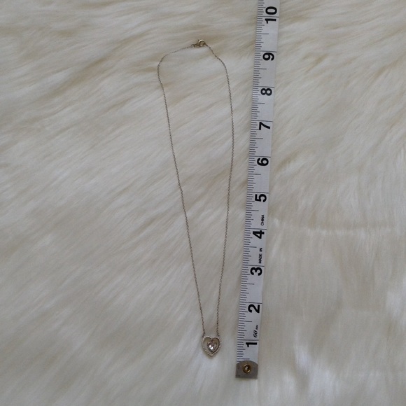 Sterling Silver Heart Necklace - Picture 3 of 3