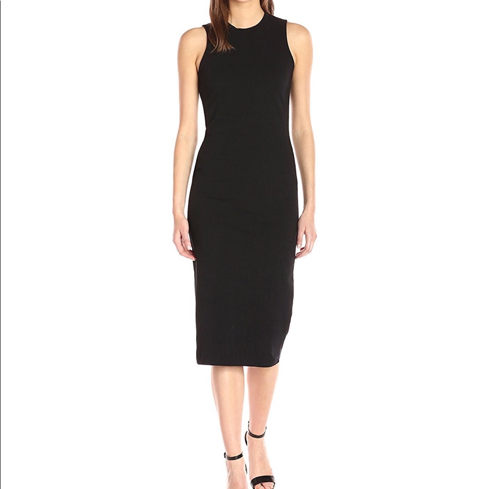 Black Michael Stars Midi Dress