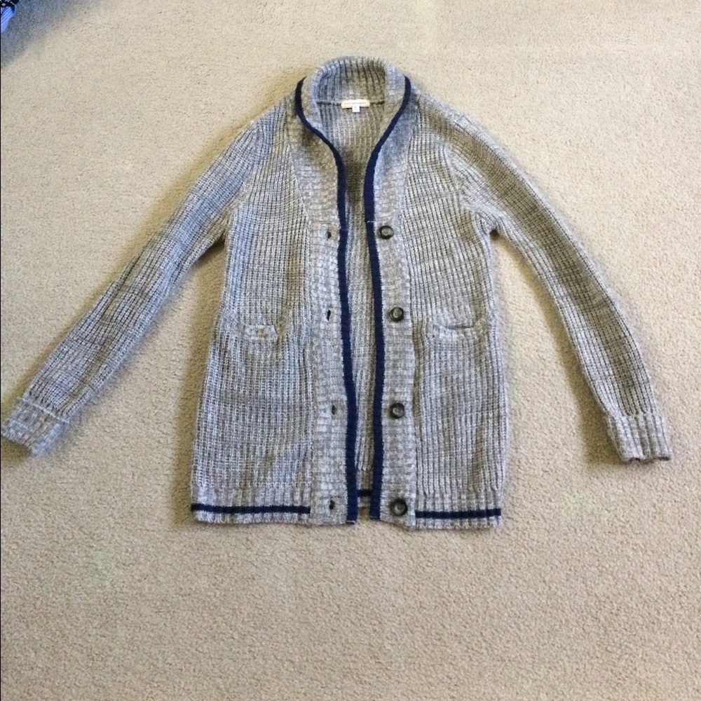 Gray Cardigan