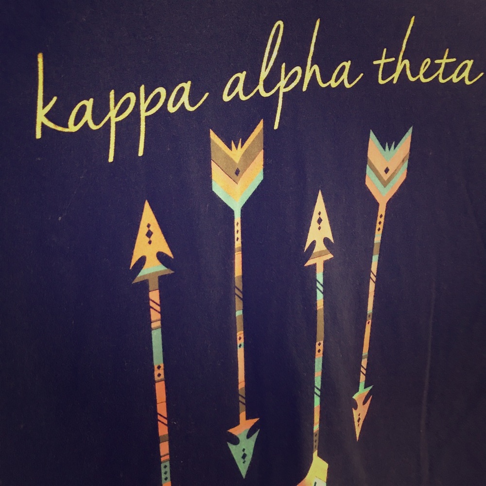 American Apparel Kappa Alpha Theta t-shirt