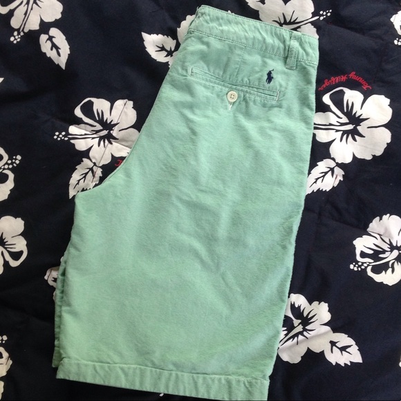 Boys Ralph Lauren Oxford Cloth Shorts Size 20 - Picture 2 of 4