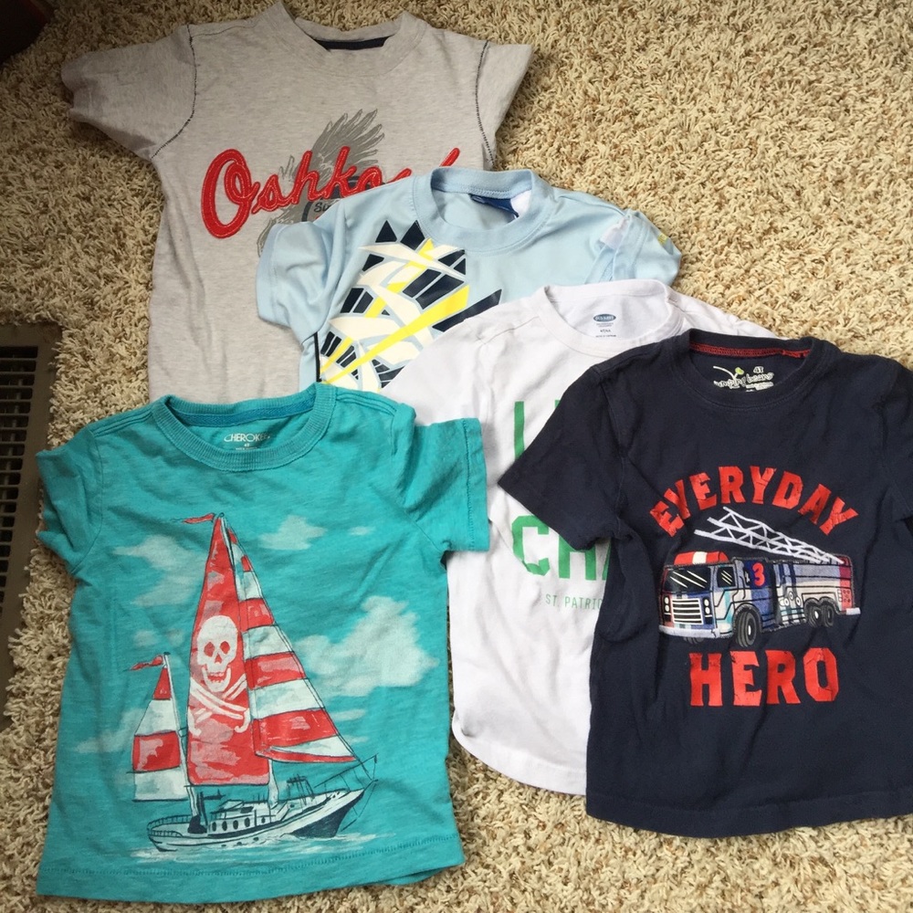 Boys 4T Shirt Bundle