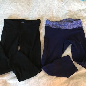 Target yoga pants-Set of Two Pairs - Size Medium M