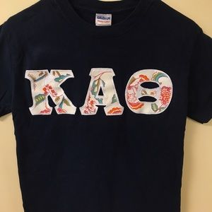 Stitched Letter Shirt - Kappa Alpha Theta