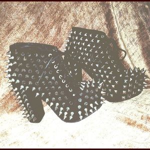Spiked Ankle Booties