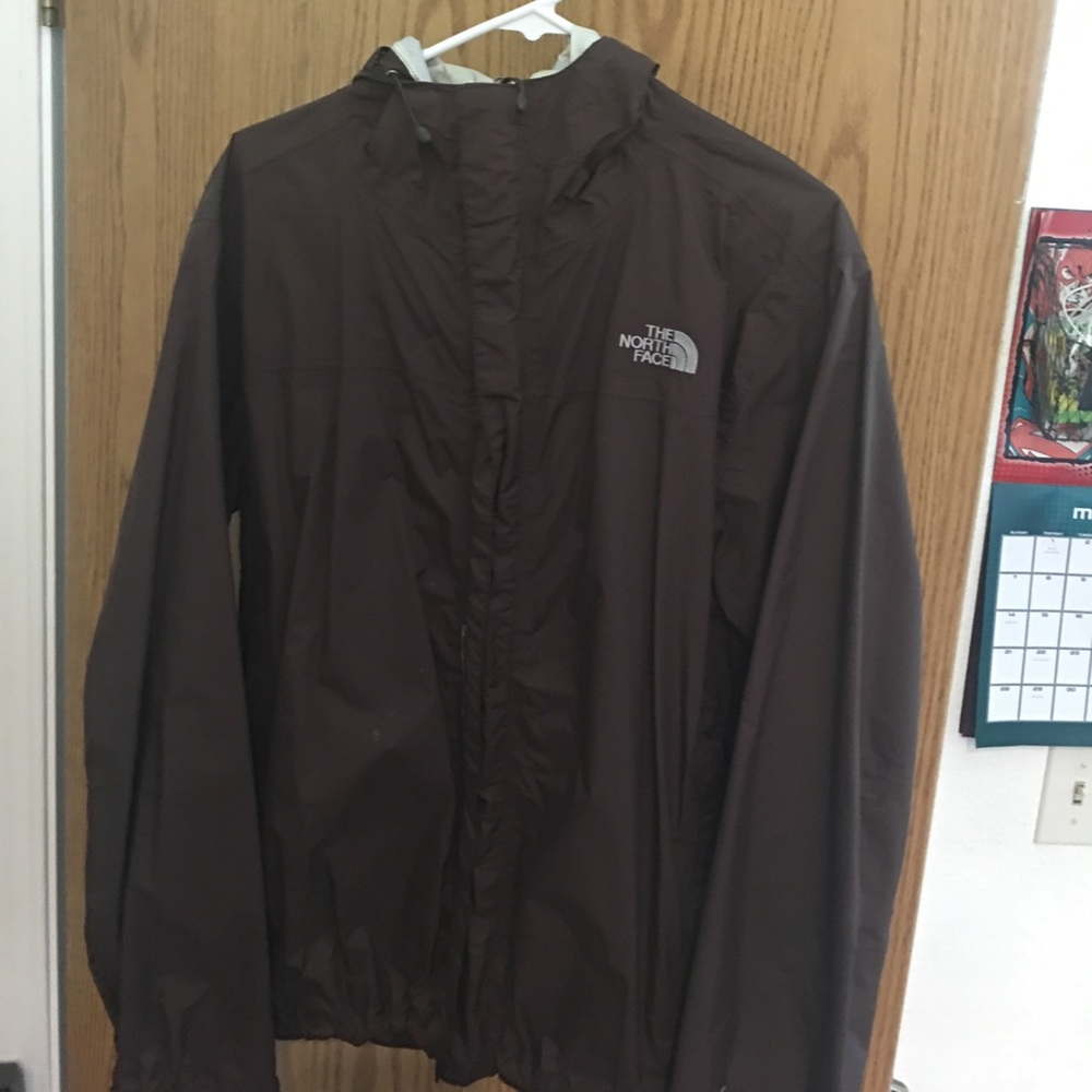 Men's north face rain jacket.