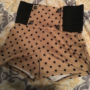 High waisted sailor shorts High waisted sailor shorts