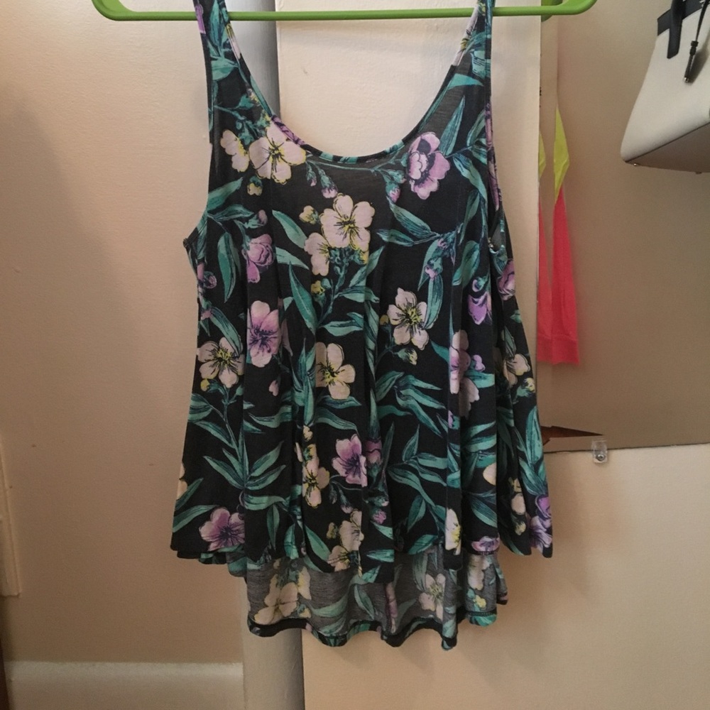 Floral tank top