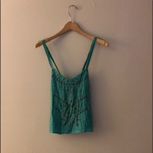 Urban Outfitters boho teal top Urban Outfitters boho teal top
