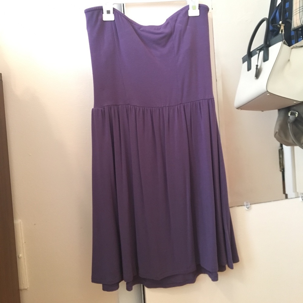 Purple dress