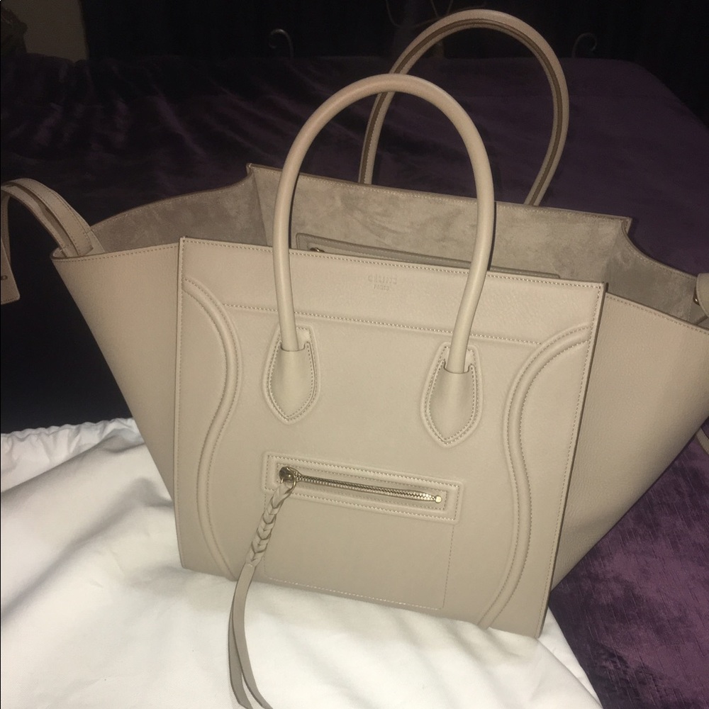 **SOLD** Authentic new Celine Phantom Medium Beige