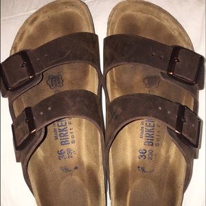 birkenstock size 36 brown