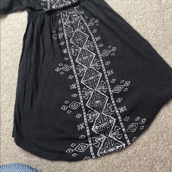 Billabong Strapless Boho Cotton Dress nwot - Picture 2 of 5