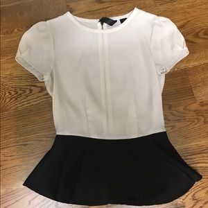 Peplum blouse