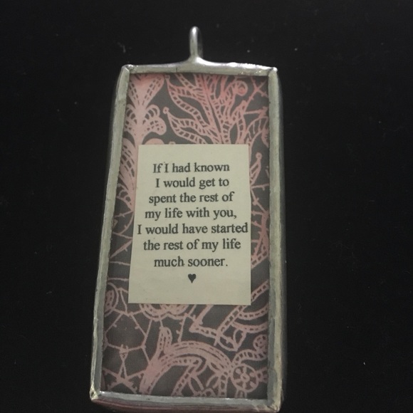 Glittery Heart Charm - Picture 2 of 2