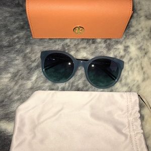 Tory Butch Blue Sunglasses