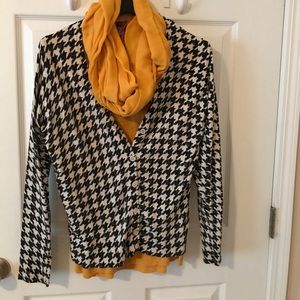 Merona | Houndstooth Cardigan