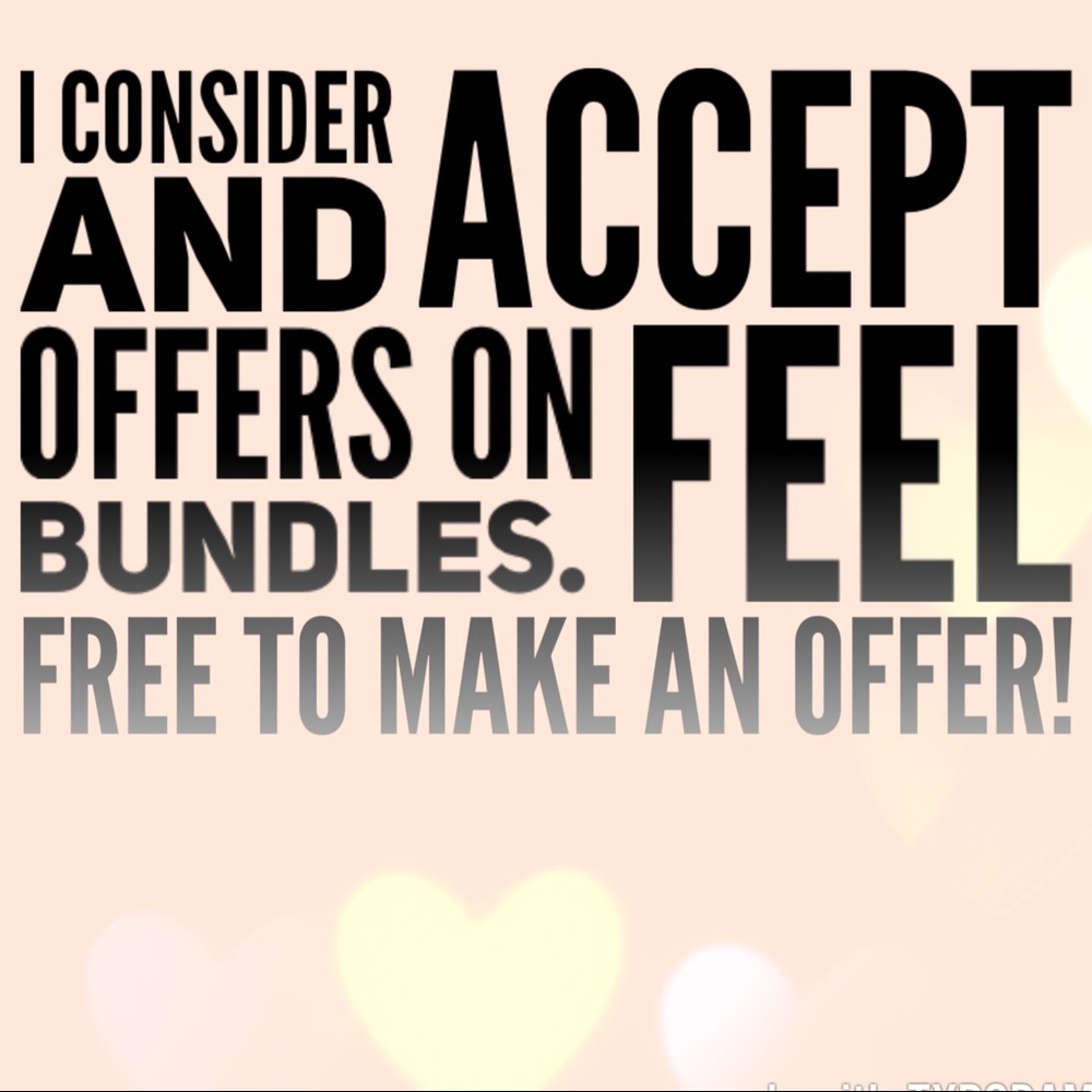 Feel free to make an offer on a bundle