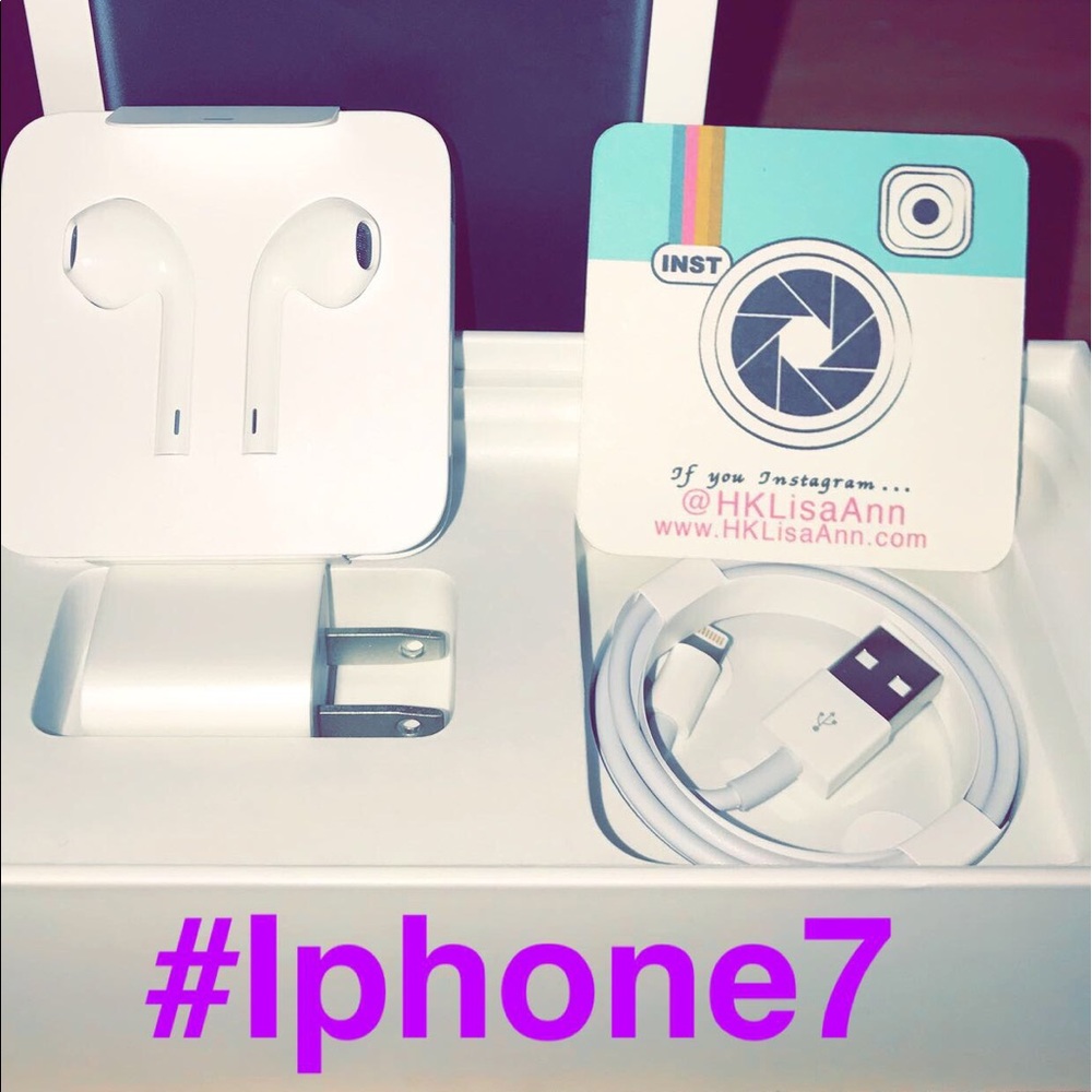 Iphone7 plus BOX & Accessories Only!!! 📱📲📱!