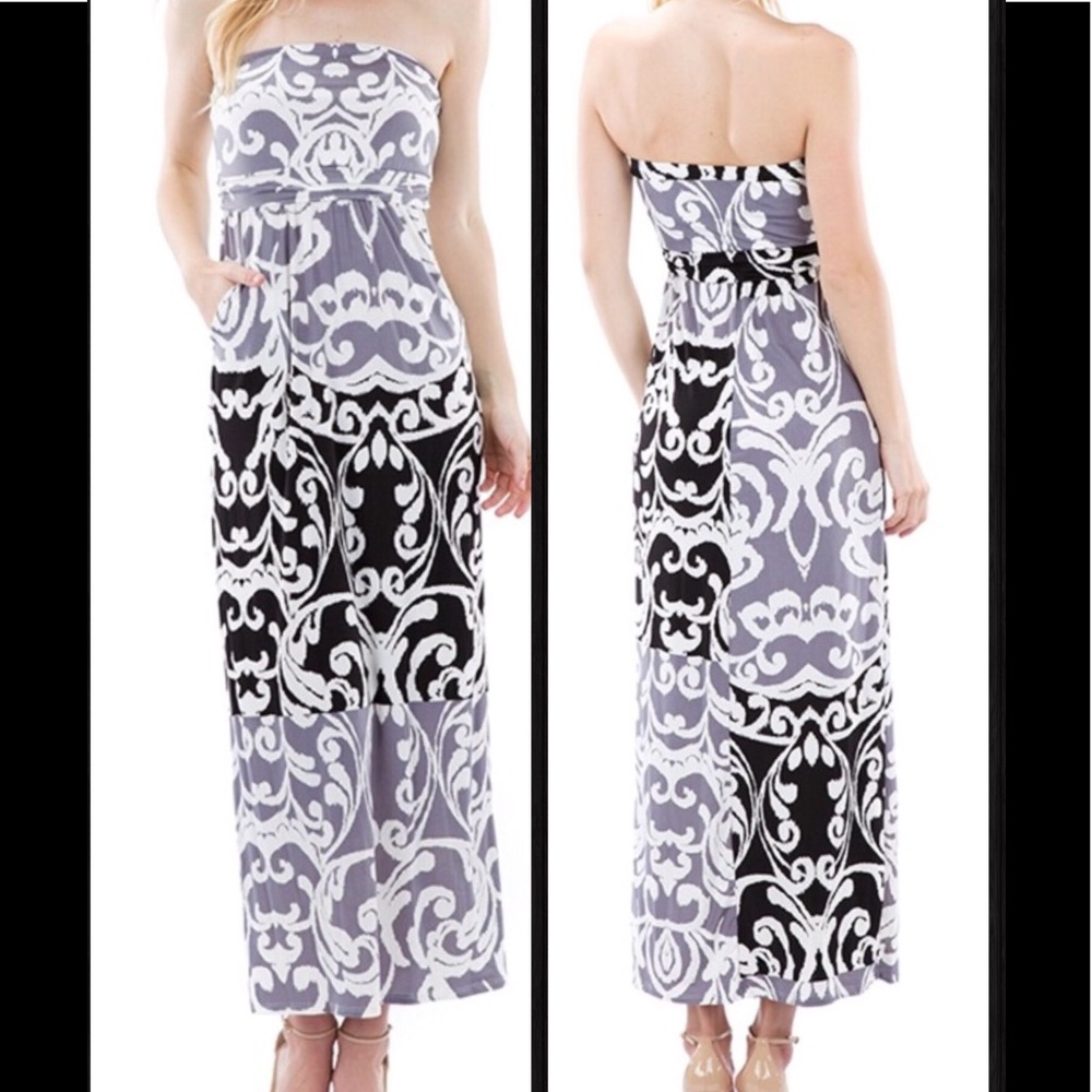 Pocket tube Maxi Dress