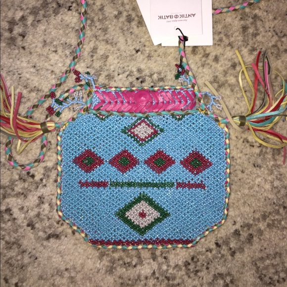 Antik Batik Merro Beaded Bag. NWT - Picture 7 of 8