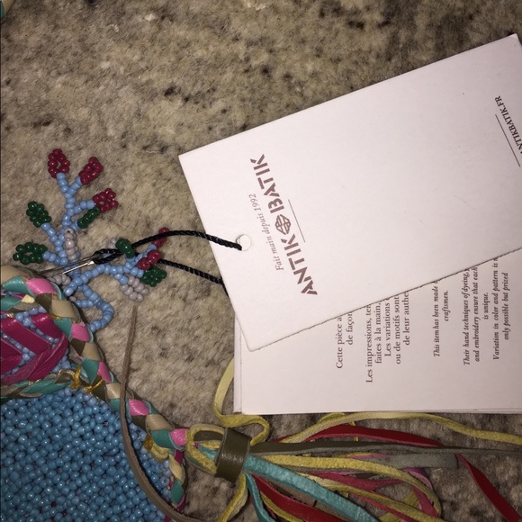 Antik Batik Merro Beaded Bag. NWT - Picture 8 of 8