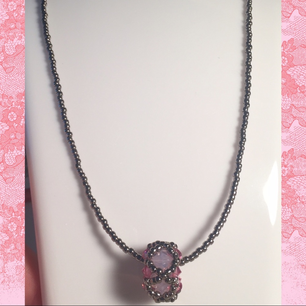 Stunning delicate handmade necklace