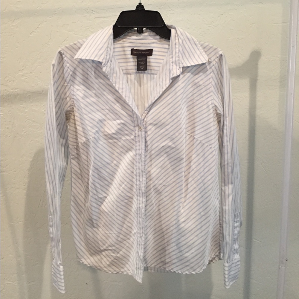 Banana Republic chevron dress shirt