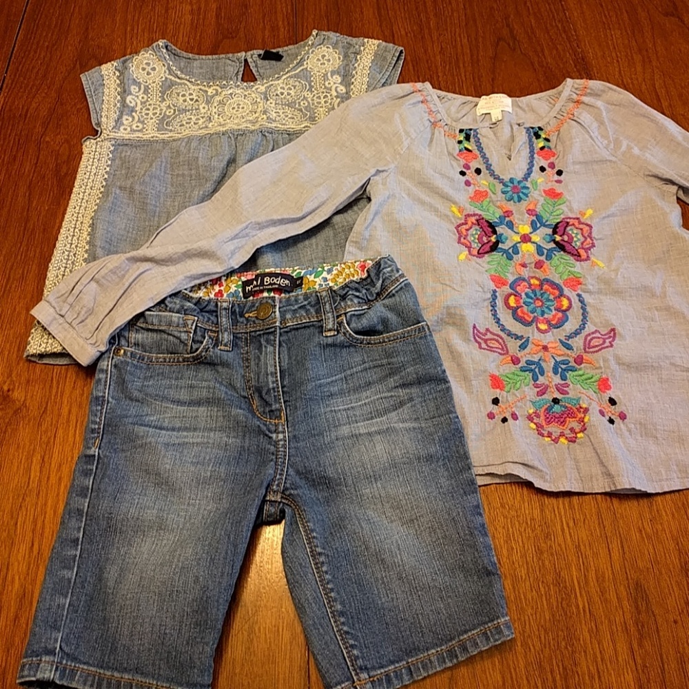 Lot Girl's 7 Summer Clothes