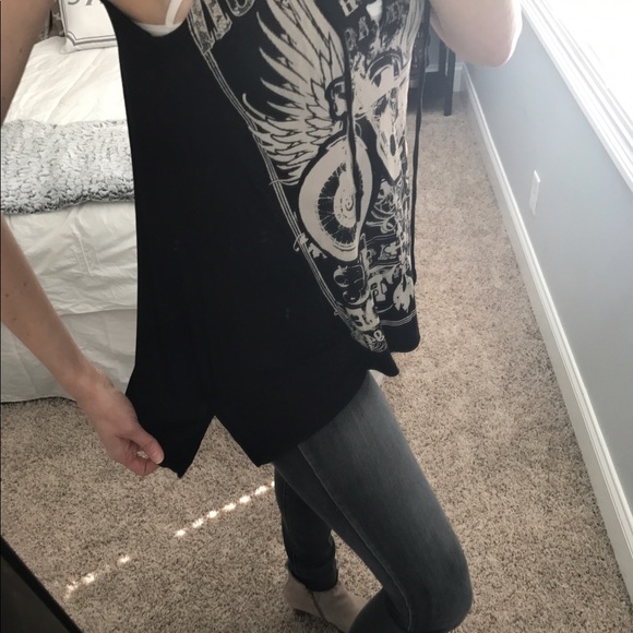 ‼️ LAST Clearance Motorcycle Lace Up Tank - Picture 3 of 5