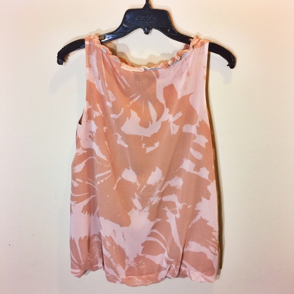 NWOT | ❌⭕️❌⭕️| Loft Printed Ruffle Blouse - Picture 4 of 5