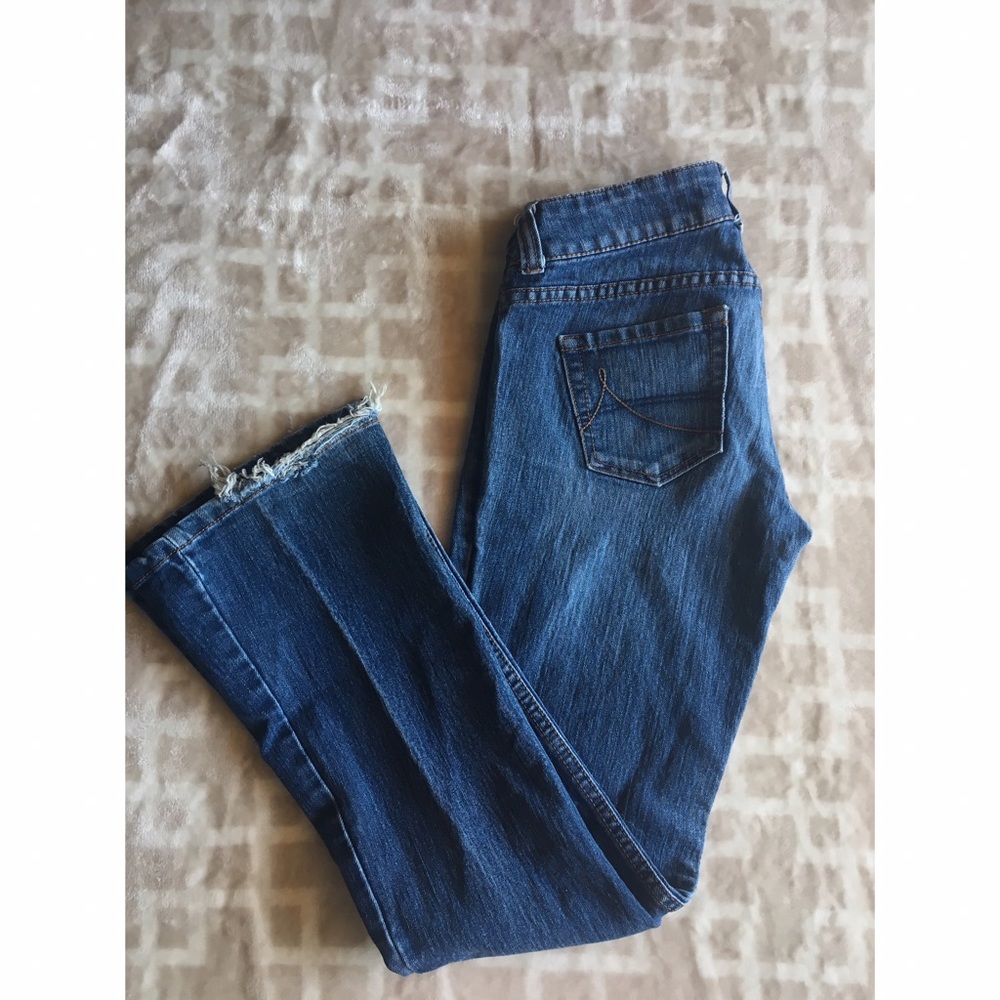 Basic Denim Boot-cut Jeans