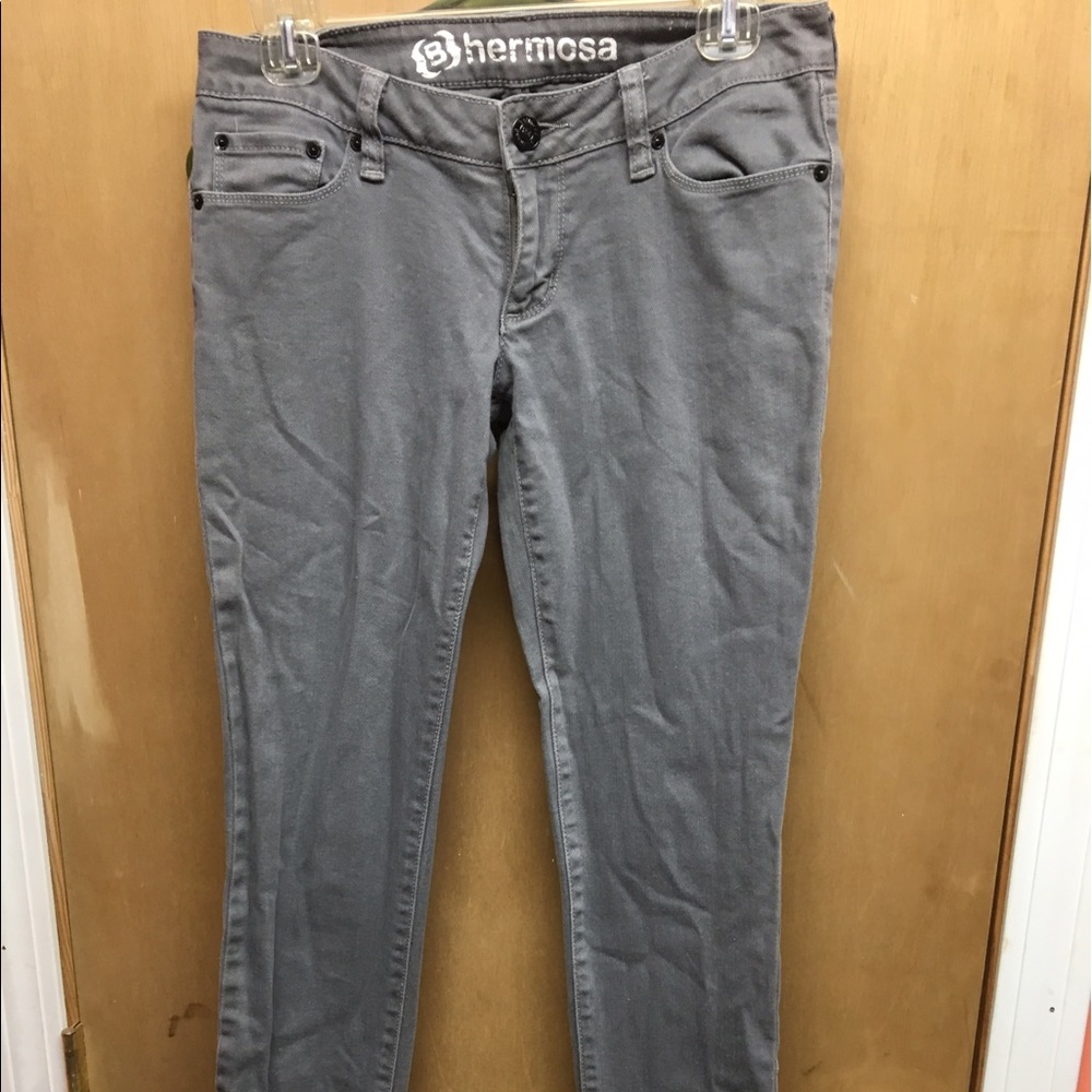 Gray pacsun skinny jeans