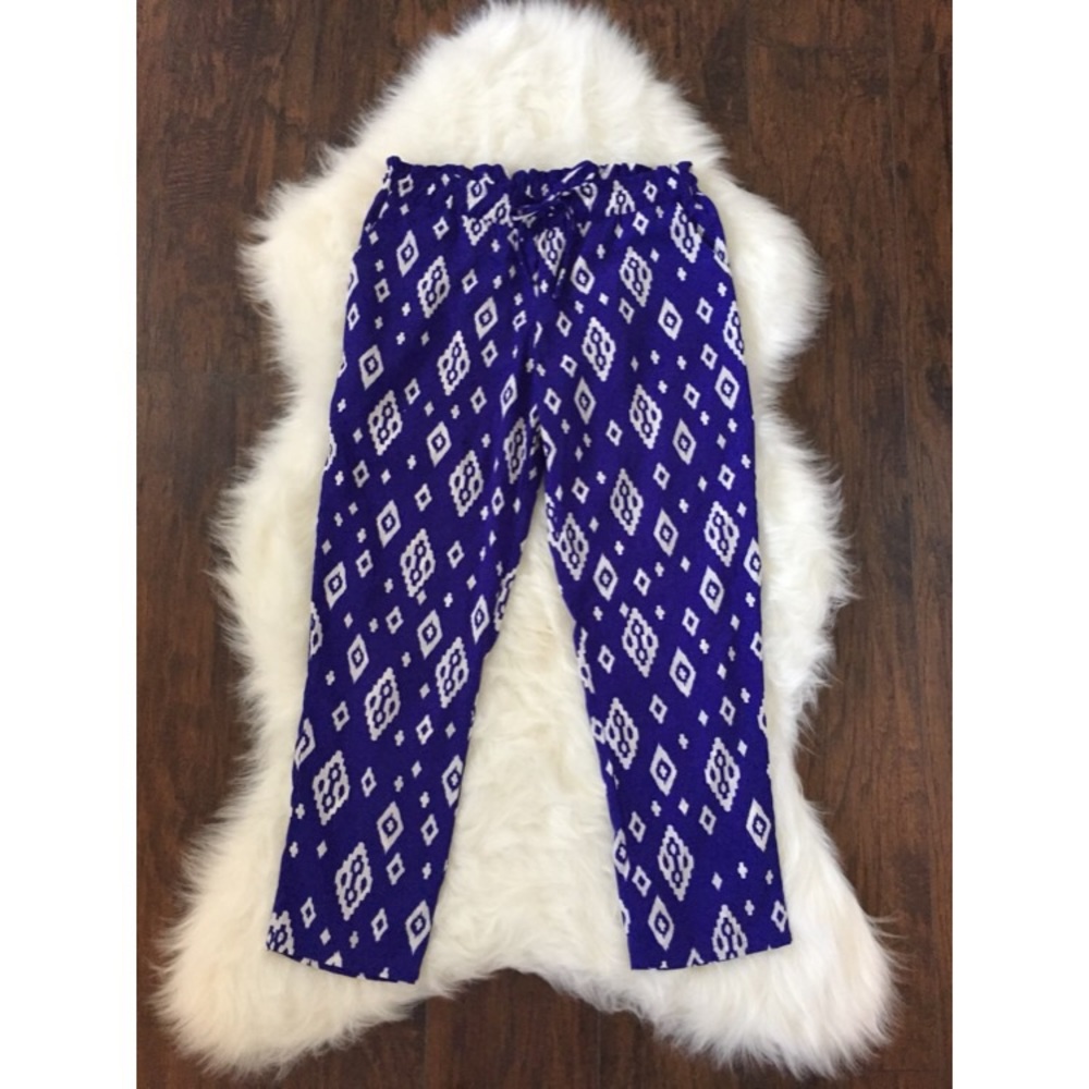 Tribal Pants - Indigo