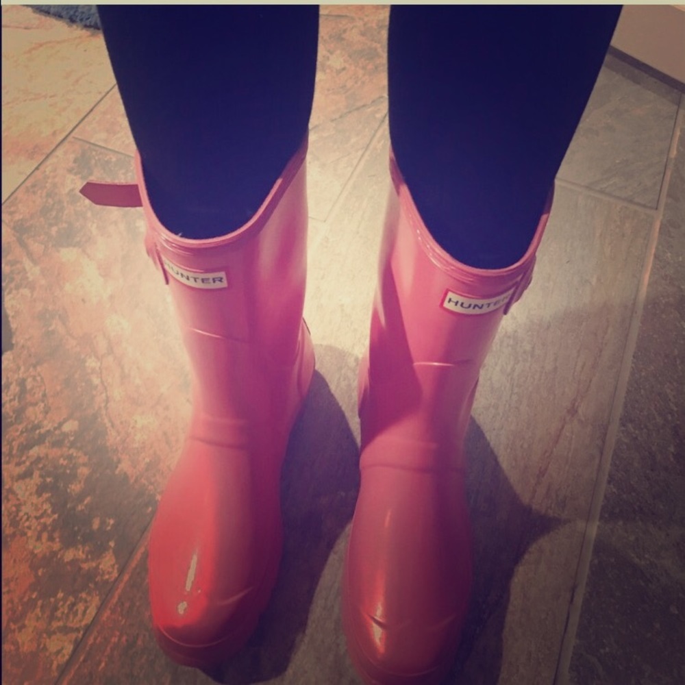 Hunter rain boots