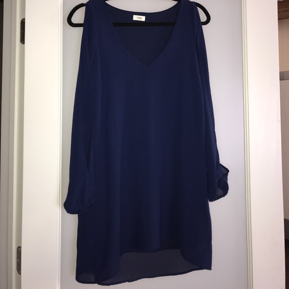 Tobi navy blue dress